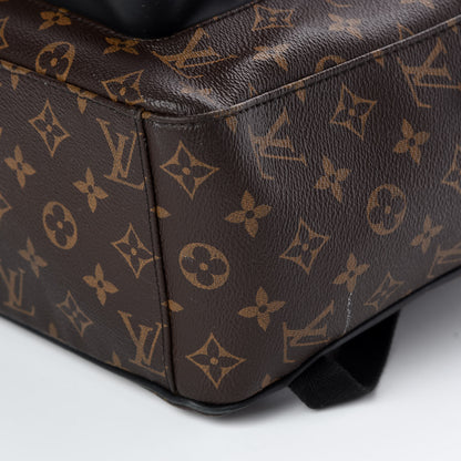 Louis Vuitton Monogram Macassar Josh Backpack 6 of 8