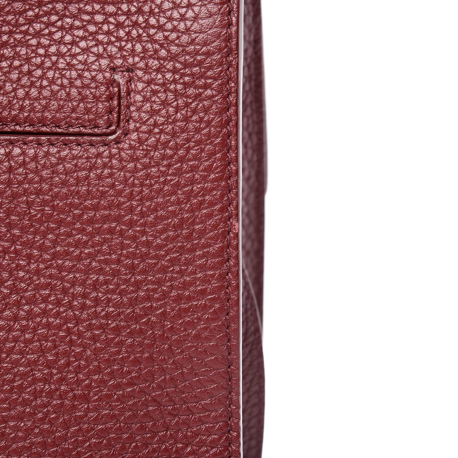 Tom Ford Calfskin Large T Clasp Tara Crossbody Bag Cabernet 12 of 13