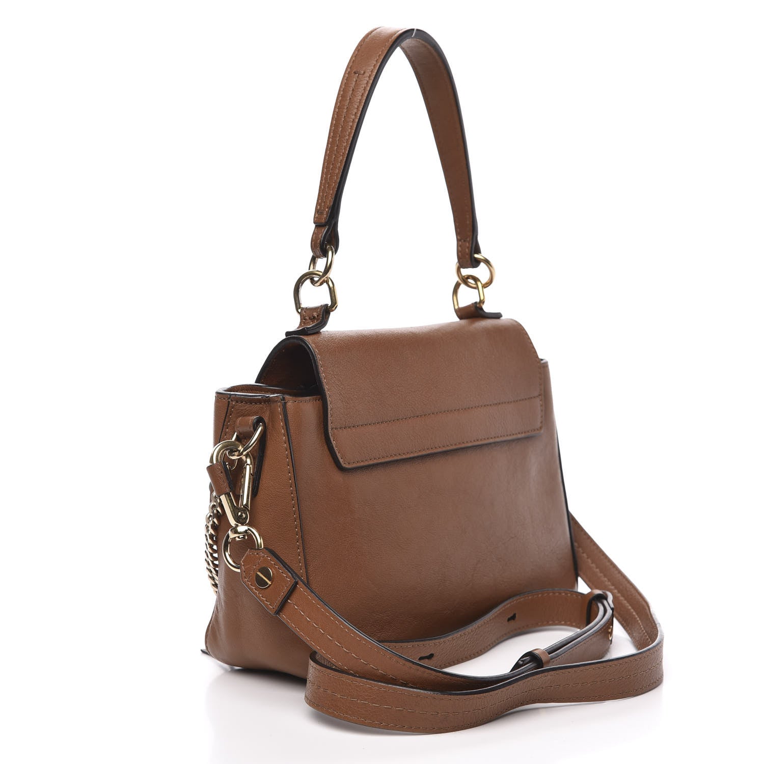 Chloe Calfskin Mini Faye Day Shoulder Bag Tan 3 of 13
