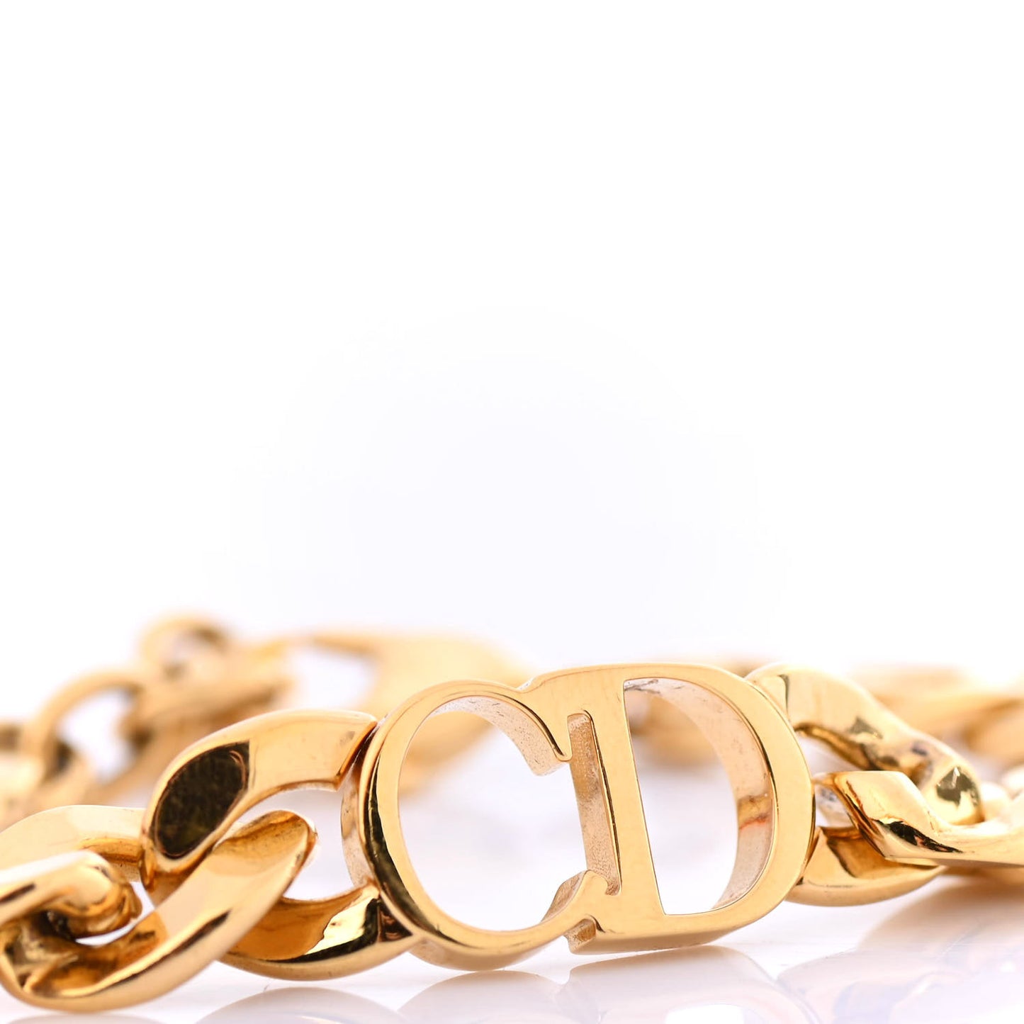 Metal Danseuse Etoile Chain Bracelet Gold