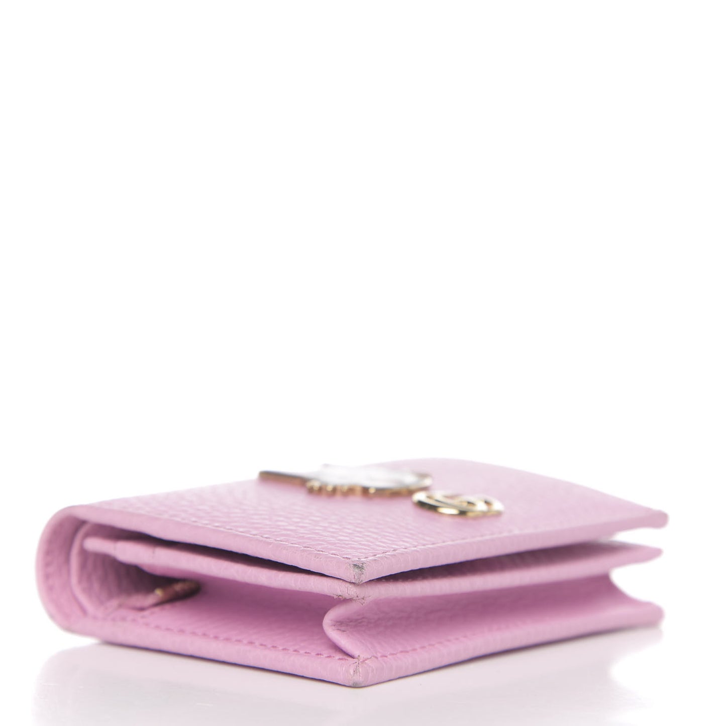 Dollar Calfskin Bosco Card Case Wallet Malva
