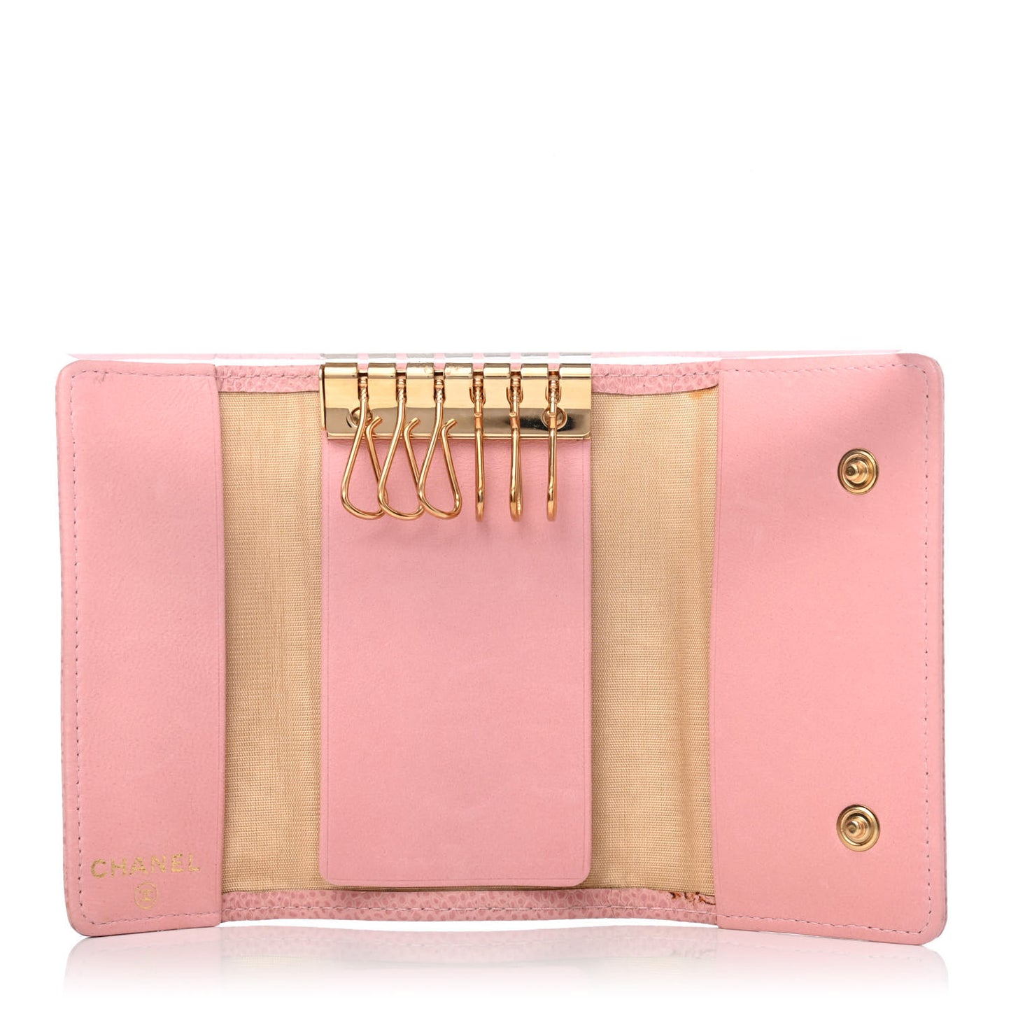Caviar Timeless CC 6 Key Holder Case Pink