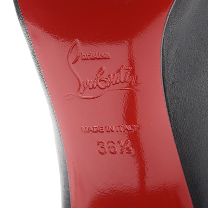 Christian Louboutin Kid Pigalle Follies 100 Pumps 36.5 Black 6 of 9
