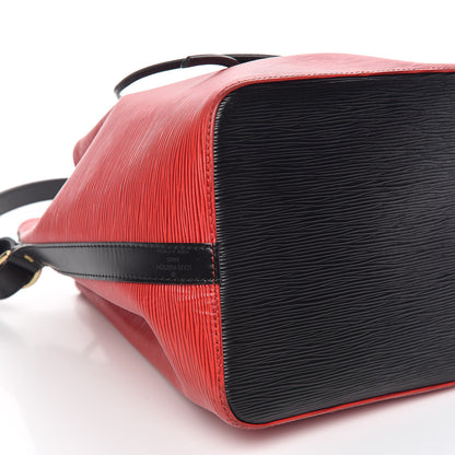 Louis Vuitton Epi Petit Noe Red Black 7 of 8