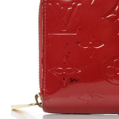 Louis Vuitton Vernis Zippy Wallet Pomme D'Amour 11 of 14
