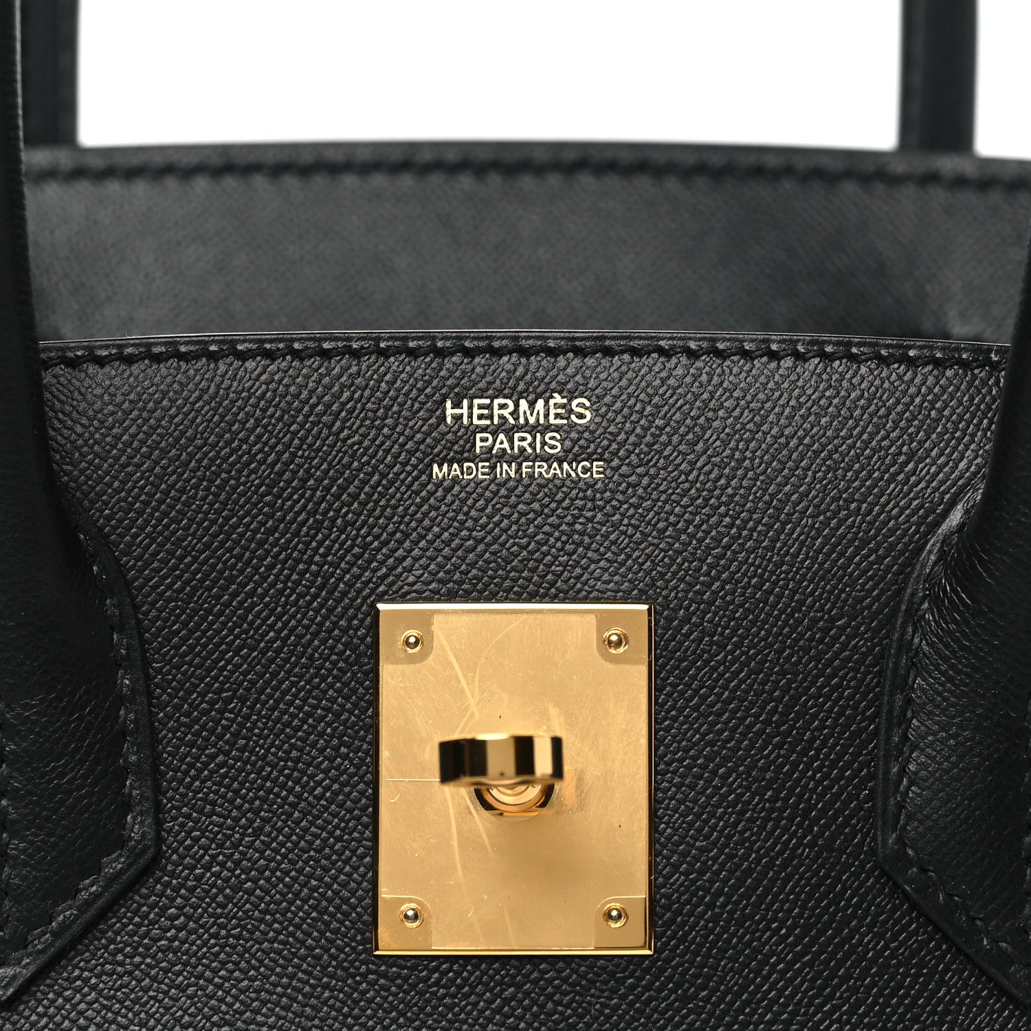 Hermes Madame Calfskin Birkin Sellier 30 Black 5 of 10
