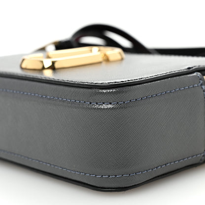 Marc Jacobs Saffiano Snapshot Camera Bag Black Grey 9 of 9