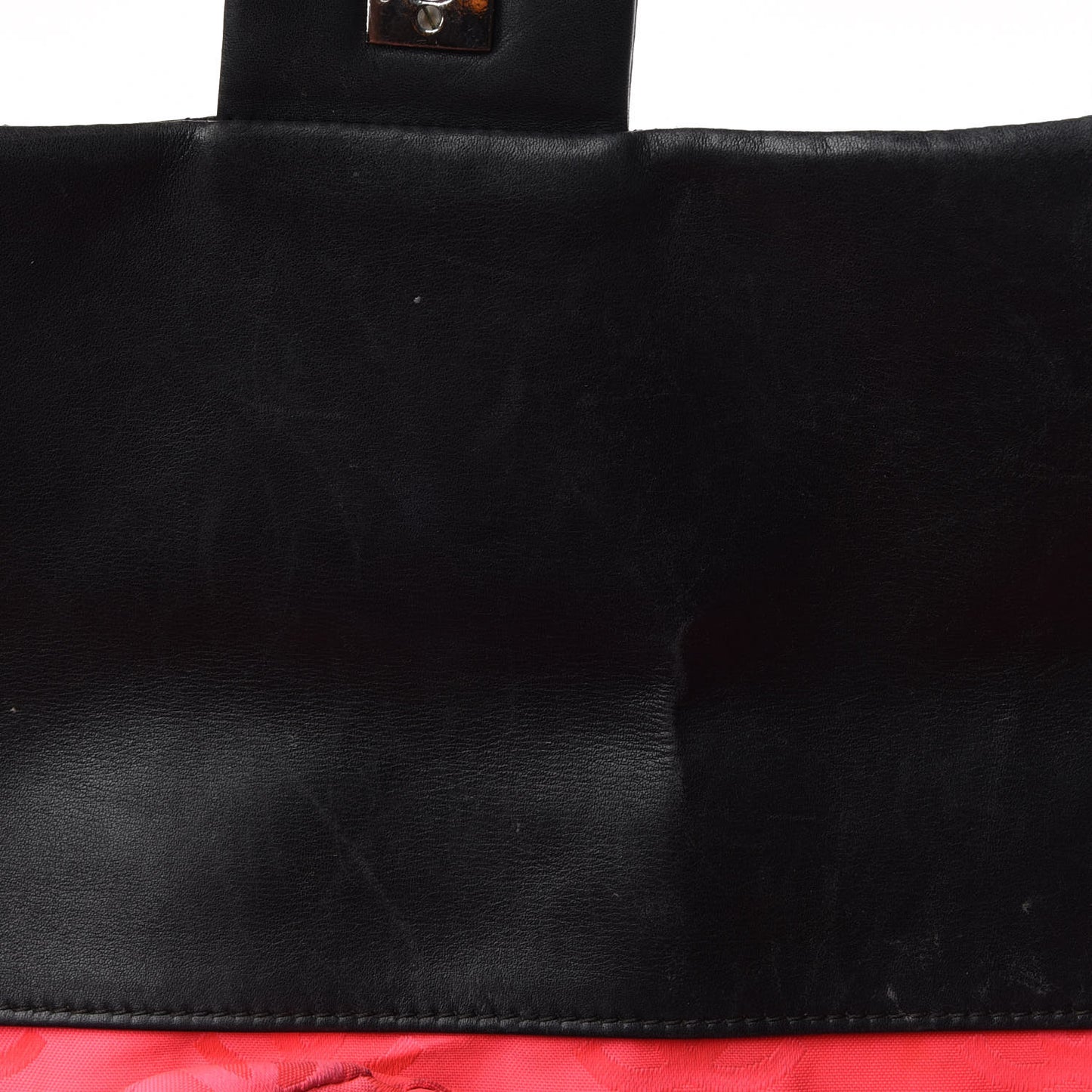 Calfskin Quilted Large Cambon Flap Black