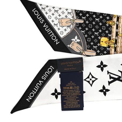 Louis Vuitton Silk Monogram Lets Go BB Bandeau Black 4 of 4