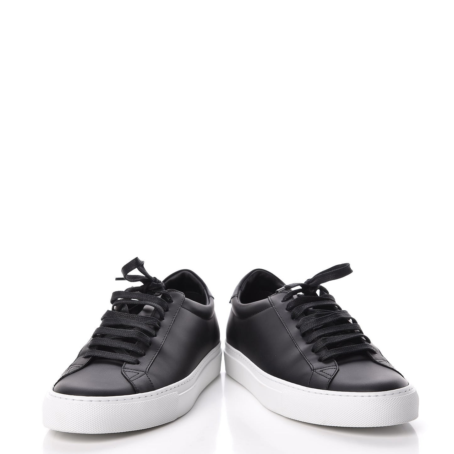 Calfskin Mens Urban Street Sneakers 39.5 Black