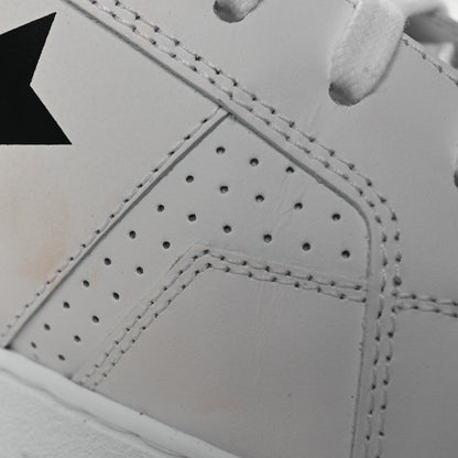 Christian Dior Calfskin Suede Dior Star Low Top Sneakers 41 White Black 13 of 14