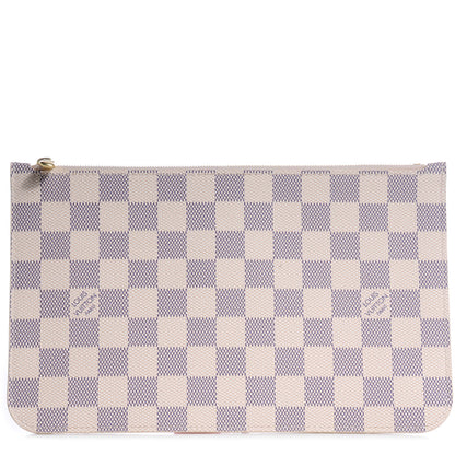 Louis Vuitton Damier Azur Neverfull MM GM Pochette 1 of 7