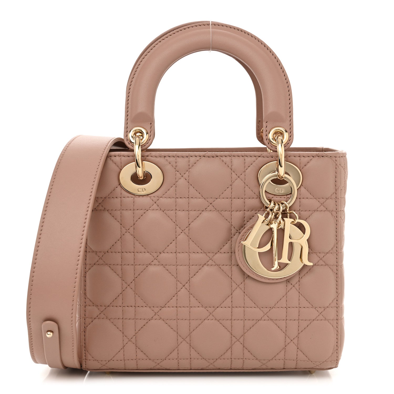 Christian Dior Lambskin Cannage Small My ABCDior Lady Dior Fard 1 of 10