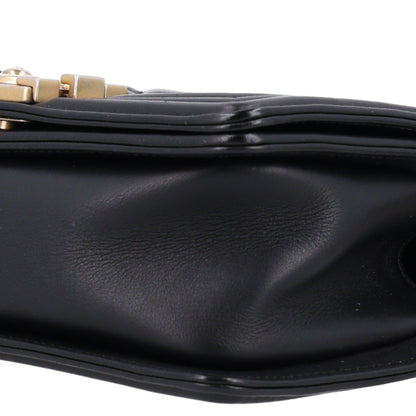 Chanel Lambskin Quilted Small Boy Flap Black 9 of 9