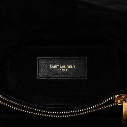 Saint Laurent Metallic Cracked Calfskin Matelasse Monogram Medium College Bag Copper 6 of 18