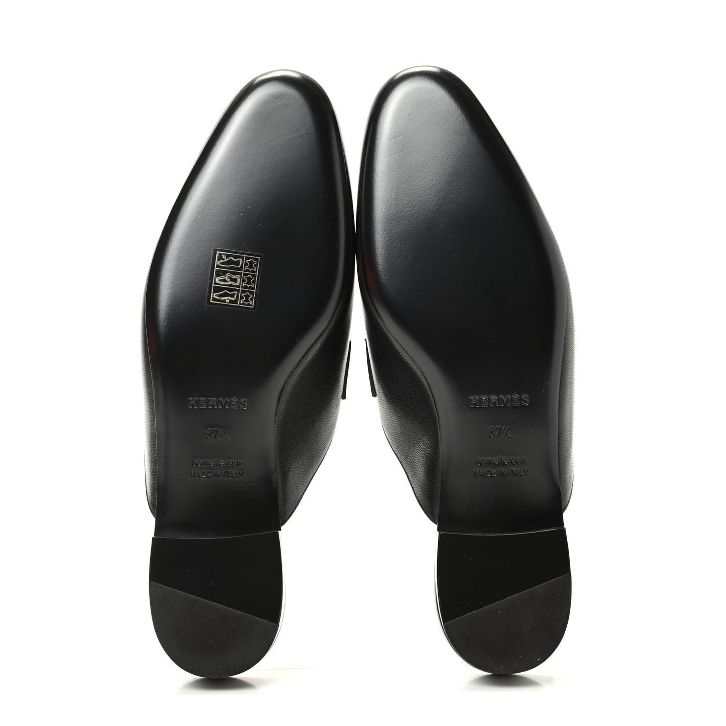 Goatskin Trocadero Mule 37.5 Black