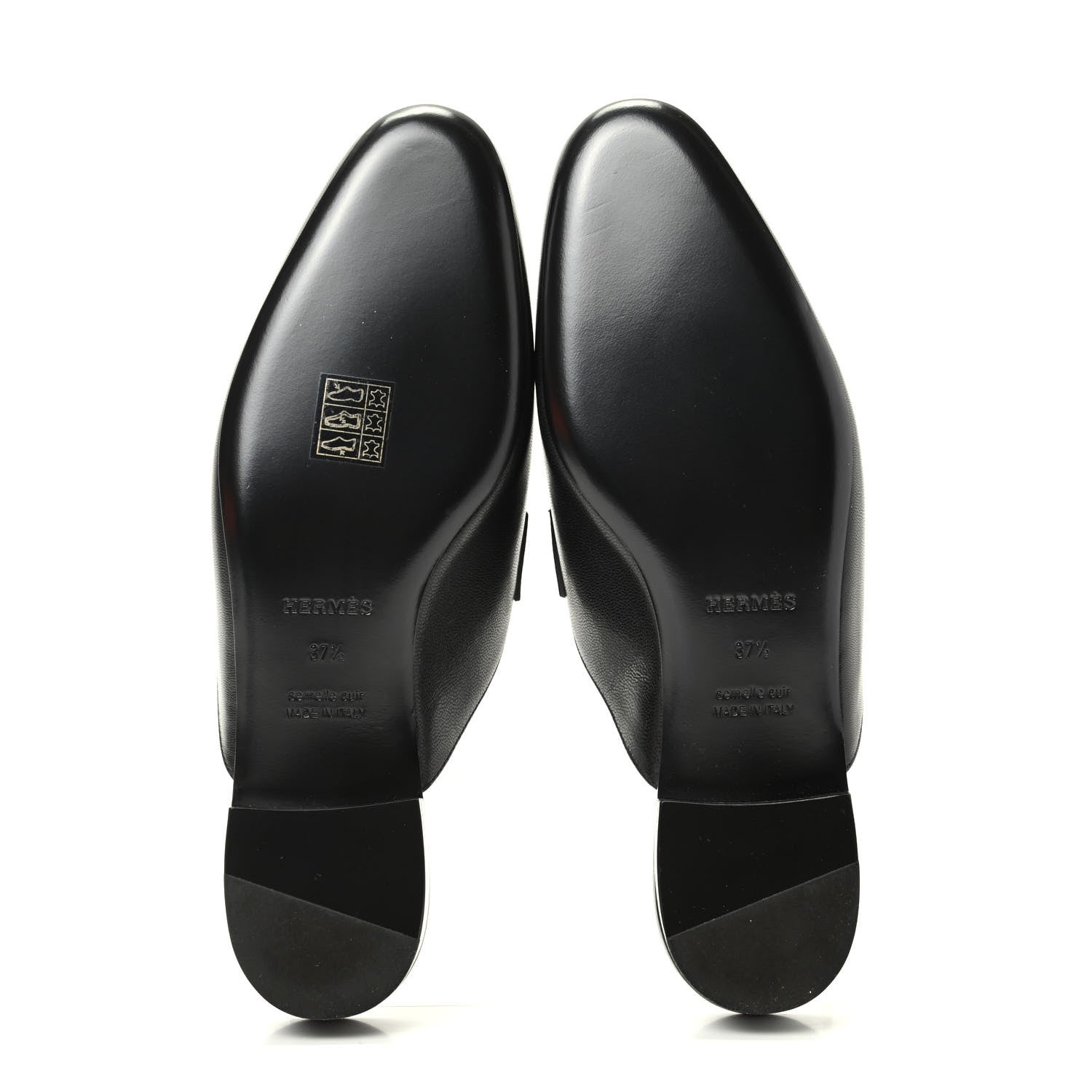 Hermes Goatskin Trocadero Mule 37.5 Black 6 of 11