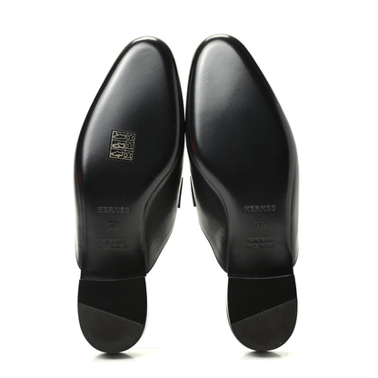 Hermes Goatskin Trocadero Mule 37.5 Black 6 of 11