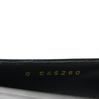 Chanel Calfskin Patent Mary Janes Flats 41 Black 9 of 11
