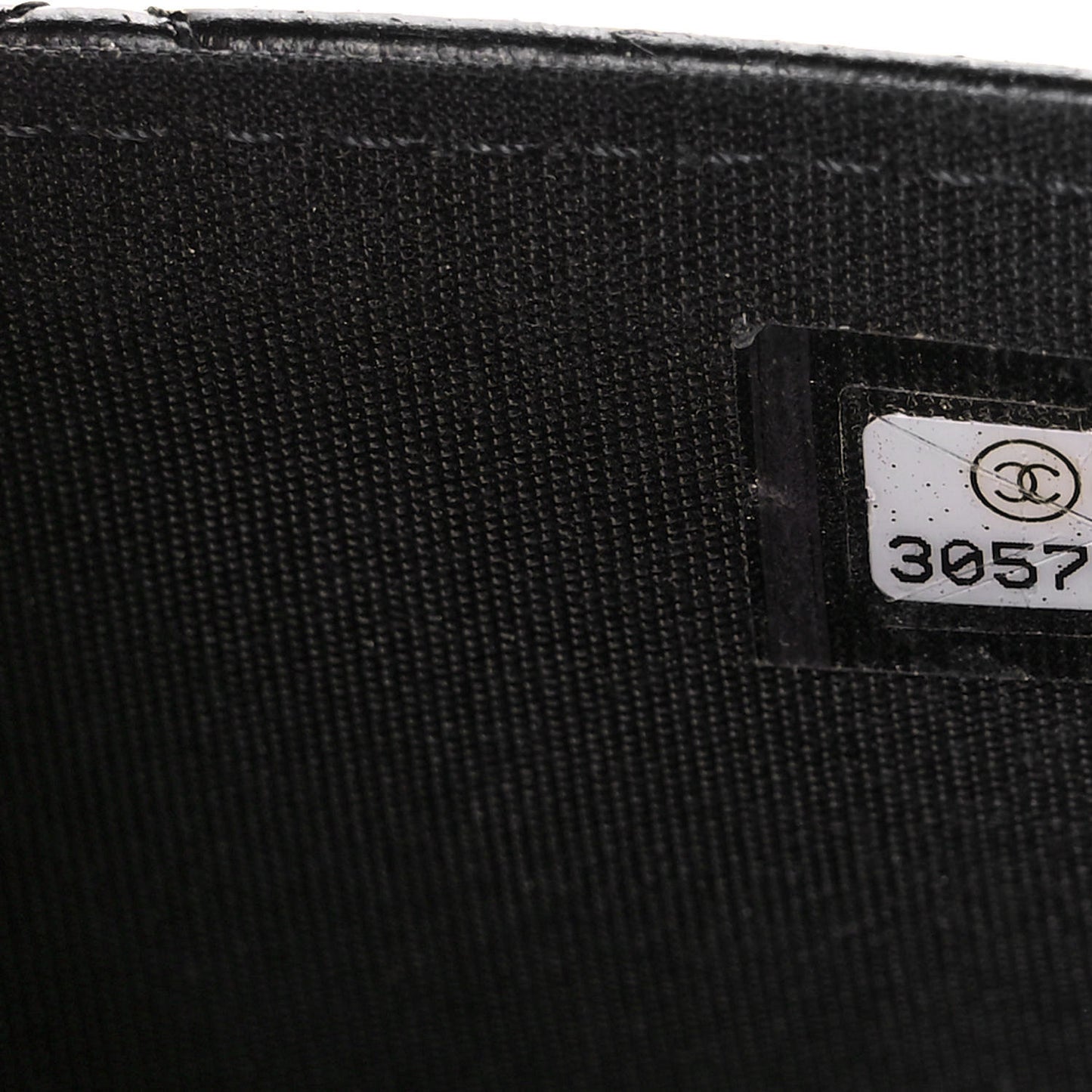 Shiny Lambskin Quilted Mini Flap Black
