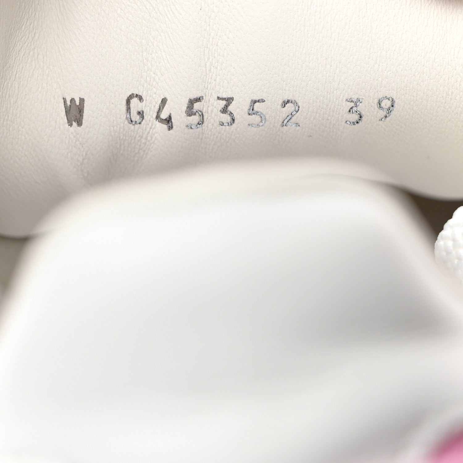 Chanel Cotton Sneakers 39 Pink White 7 of 9