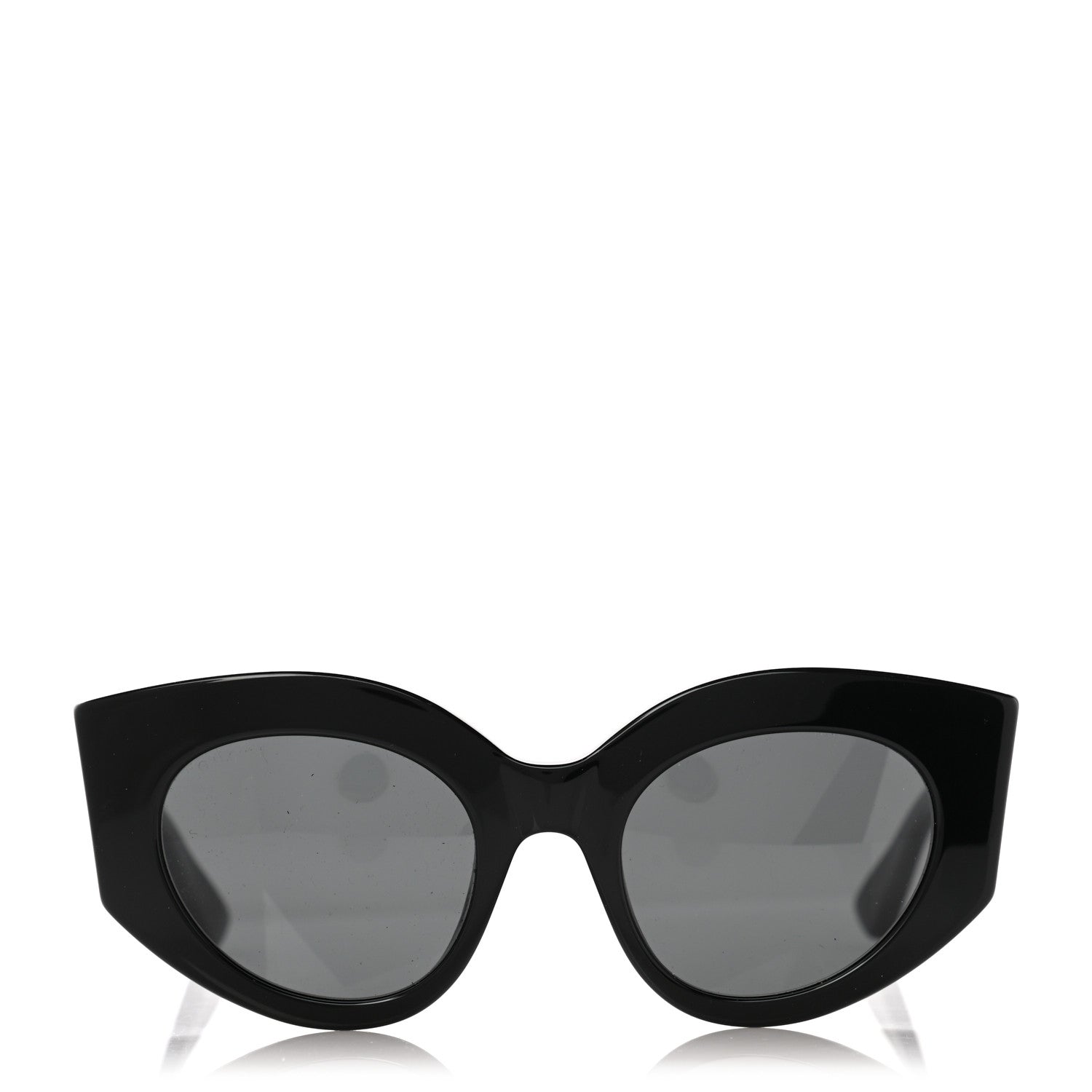 Gucci Acetate Oversized Rectangle Frame Web Sunglasses GG 0275/S Black 2 of 8