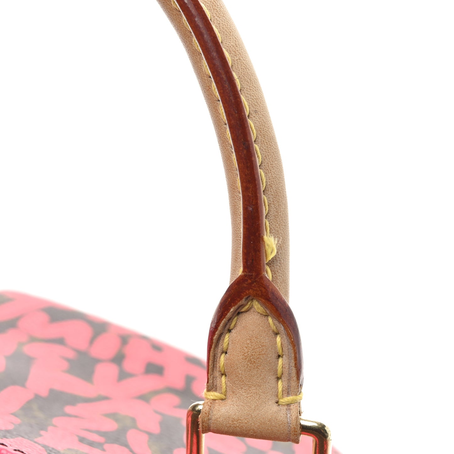 Monogram Graffiti Speedy 30 Fuchsia