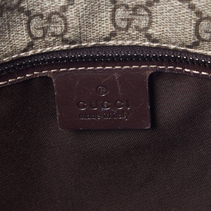 Gucci GG Supreme Monogram Small Joy Tote Dark Brown 7 of 8