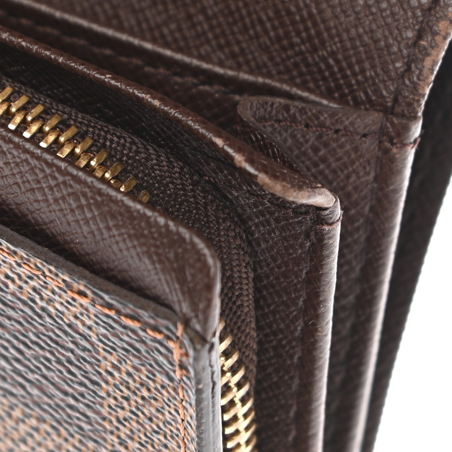 Damier Ebene Porte-Monnaie Billets Tresor Wallet