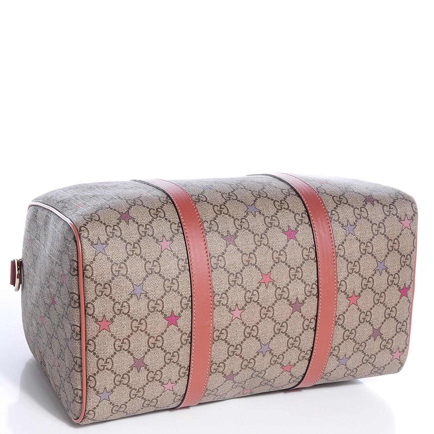 Gucci GG Supreme Stars Medium Joy Boston Pink 4 of 8