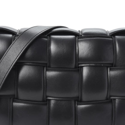 Bottega Veneta Nappa Maxi Intreccio Padded Cassette Crossbody Bag Black 9 of 9