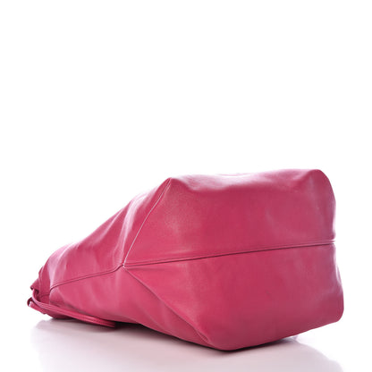 Saint Laurent Lambskin Teddy Drawstring Bag Freesia 5 of 18