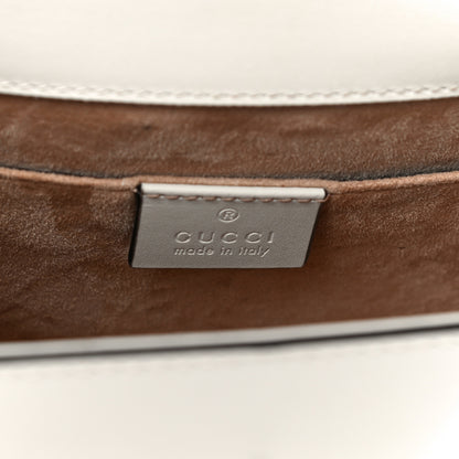 Gucci Calfskin Mini Sylvie Top Handle Bag White 6 of 22