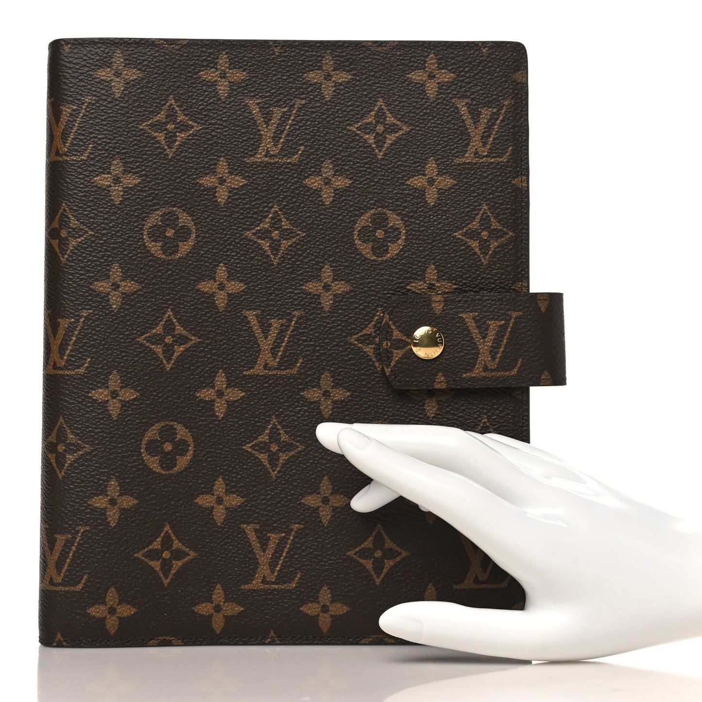 Monogram Large Ring Agenda Cover
