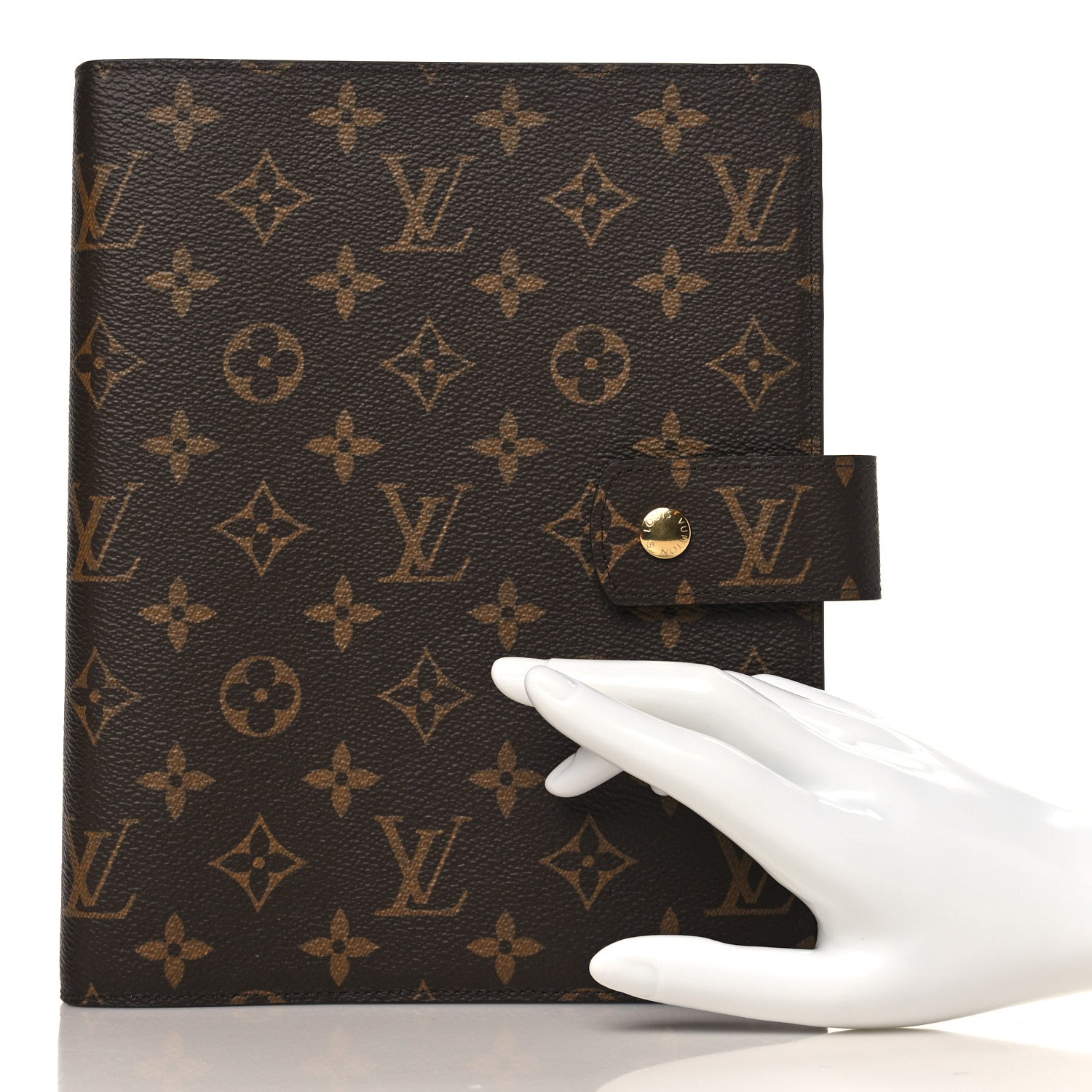 Louis Vuitton Monogram Large Ring Agenda Cover 2 of 8