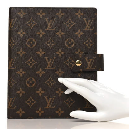 Louis Vuitton Monogram Large Ring Agenda Cover 2 of 8