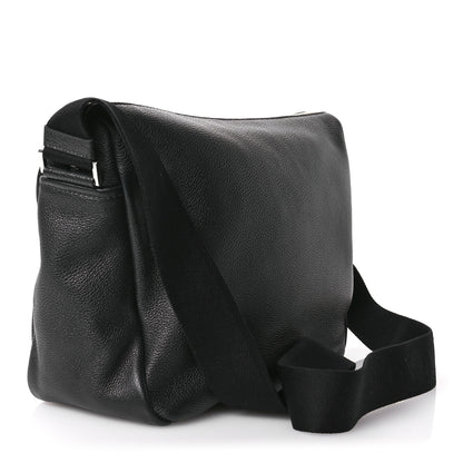 Prada Vitello Daino Medium Messenger Bag Black 3 of 9