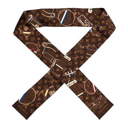 Louis Vuitton Silk Monogram Trunks Bandeau 1 of 3