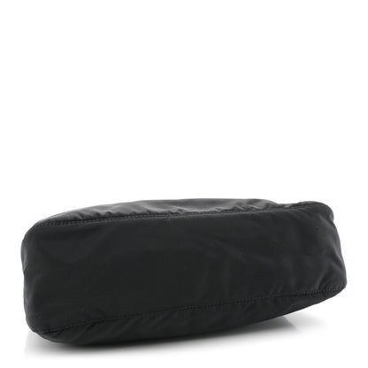Prada Re-Nylon Vela Saffiano Pocket Double Zip Messenger Bag Black 4 of 10