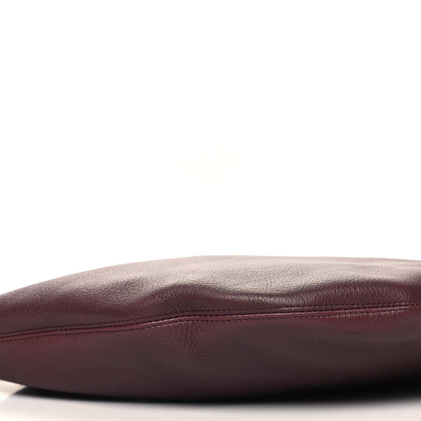 Pebbled Calfskin August Hobo Eggplant