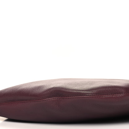 Khaite Pebbled Calfskin August Hobo Eggplant 8 of 9