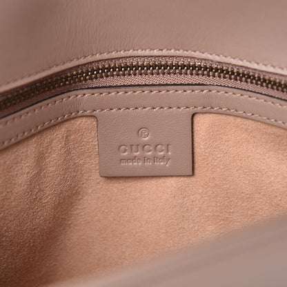 Gucci Calfskin Matelasse Small GG Marmont Shoulder Bag Porcelain Rose 8 of 10