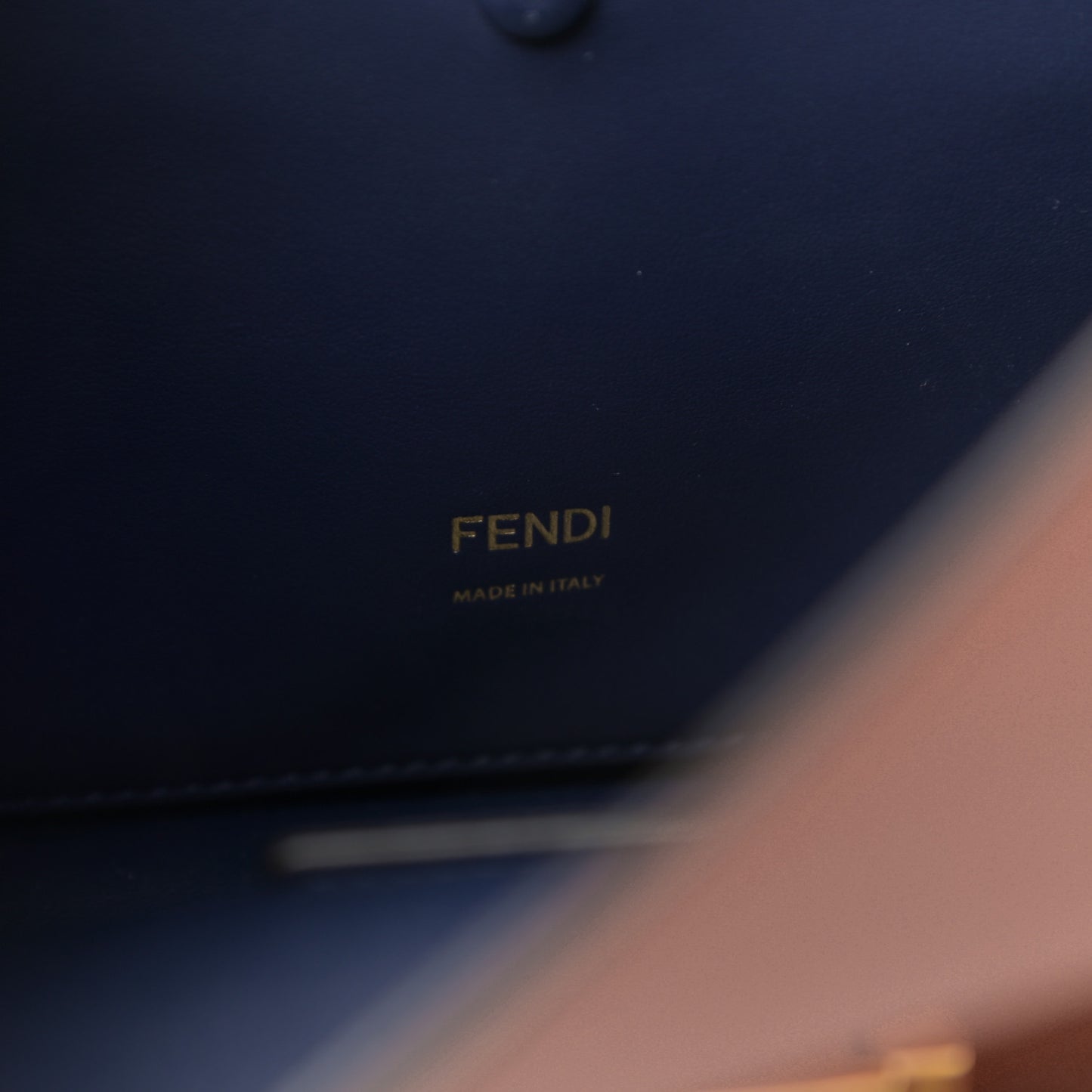 Vitello Grace Century Seville Canvas F is Fendi Kan U Shoulder Bag Rust Grezzo Blueberry