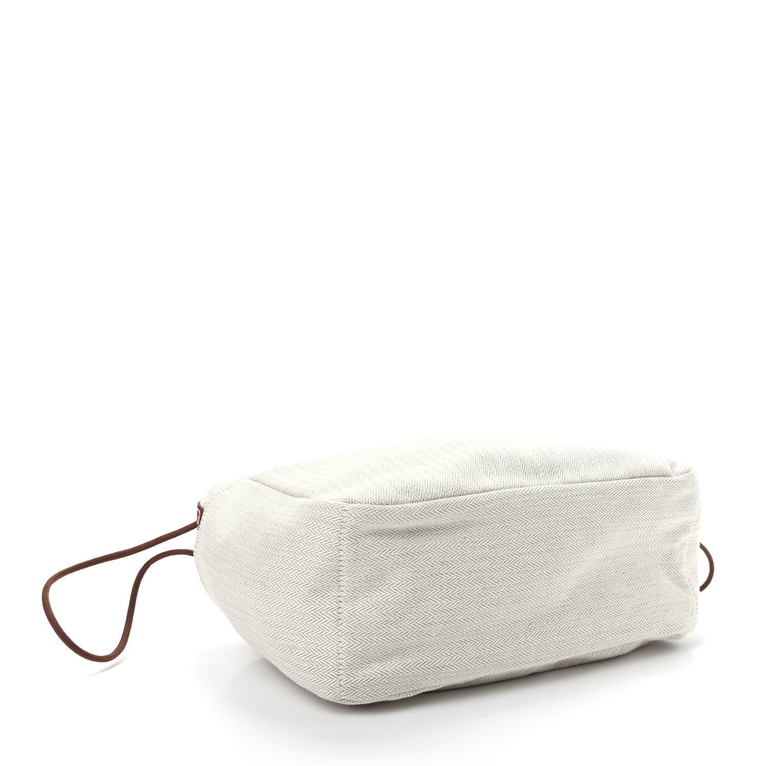Hermes Canvas Barenia Fourbi 25 MM Pouch Naturel Fauve 4 of 9