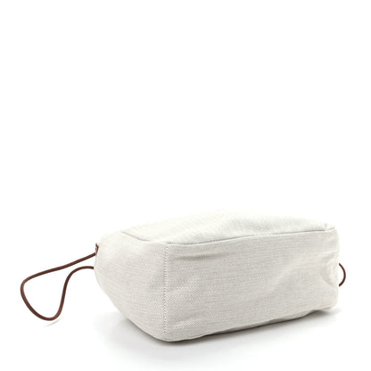 Hermes Canvas Barenia Fourbi 25 MM Pouch Naturel Fauve 4 of 9