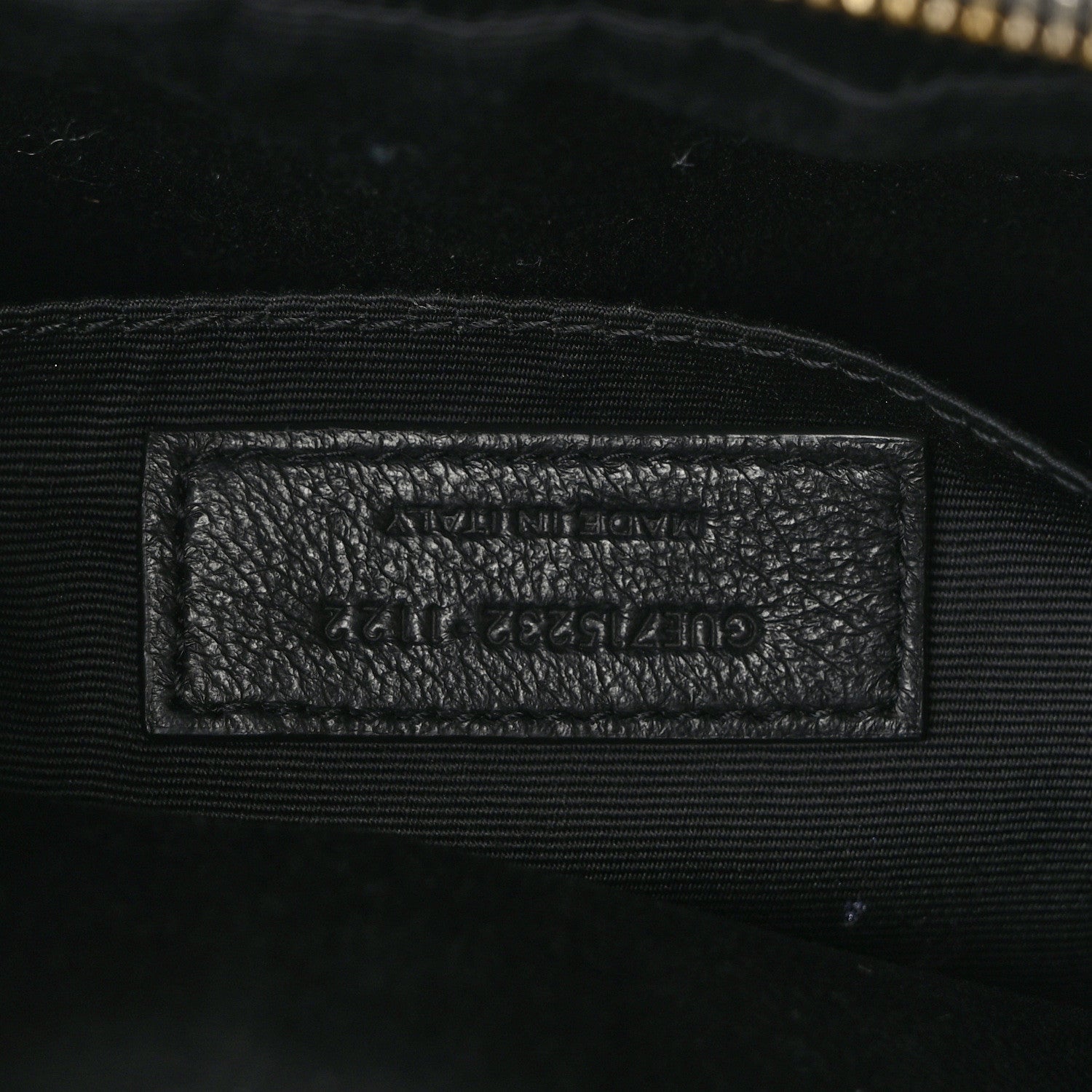 Saint Laurent Calfskin Matelasse Monogram Lou Camera Bag Black 7 of 10