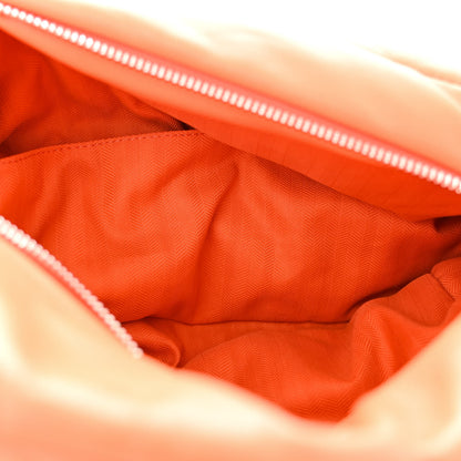 Loewe Shiny Nappa Puffer Puzzle Hobo Orange 5 of 9