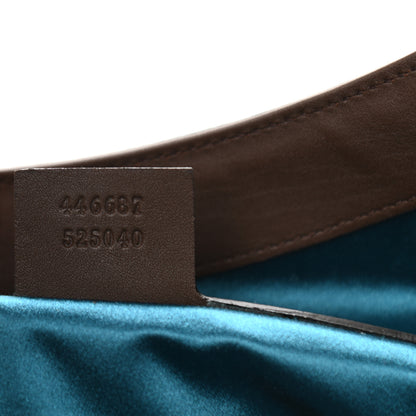 Gucci Velvet GG Monogram Web Medium Dionysus Hobo Brown 7 of 10