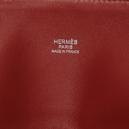 Hermes Taurillon Clemence Bolide 31 Rouge Vif 6 of 9