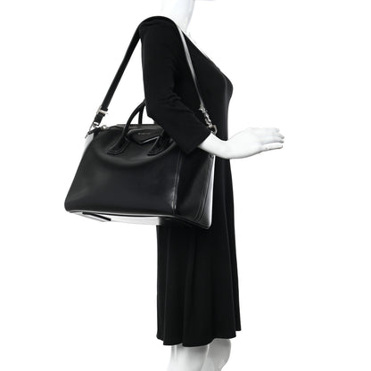 Givenchy Shiny Lord Calfskin Medium Antigona Black 3 of 12